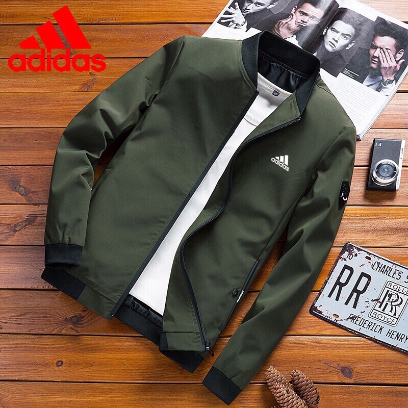 Cod dstgryrrtr áo khoác gió adidas 100 chính hãng