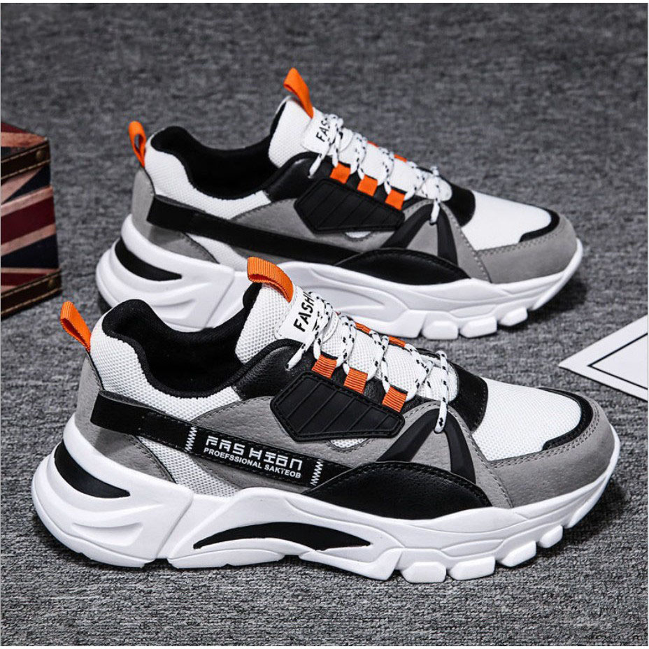 Giày Sneaker Nam Giày Thể Thao Nam Tăng Chiều Cao Đến 6cm Cá Tính