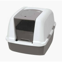 Catit Litter Box with Airsift Filter System (Regular/Jumbo) Hooded Cat Pan Airsift - Cat Accesoories