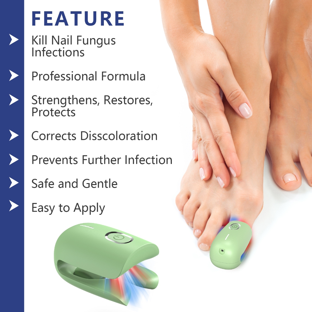 KTS Anti Fungal Laser Device Home Nail Laser Therapy Device for Nail Fungus Infection Onychomycosis Cure Machine 905nm 470nm USB ราคา 2,451 บาท*ส่งฟรี