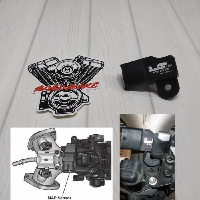 MAP SENSOR HARLEY 2007 UP - Giá 1,394,000 Đồng*Miễn phí vận chuyển