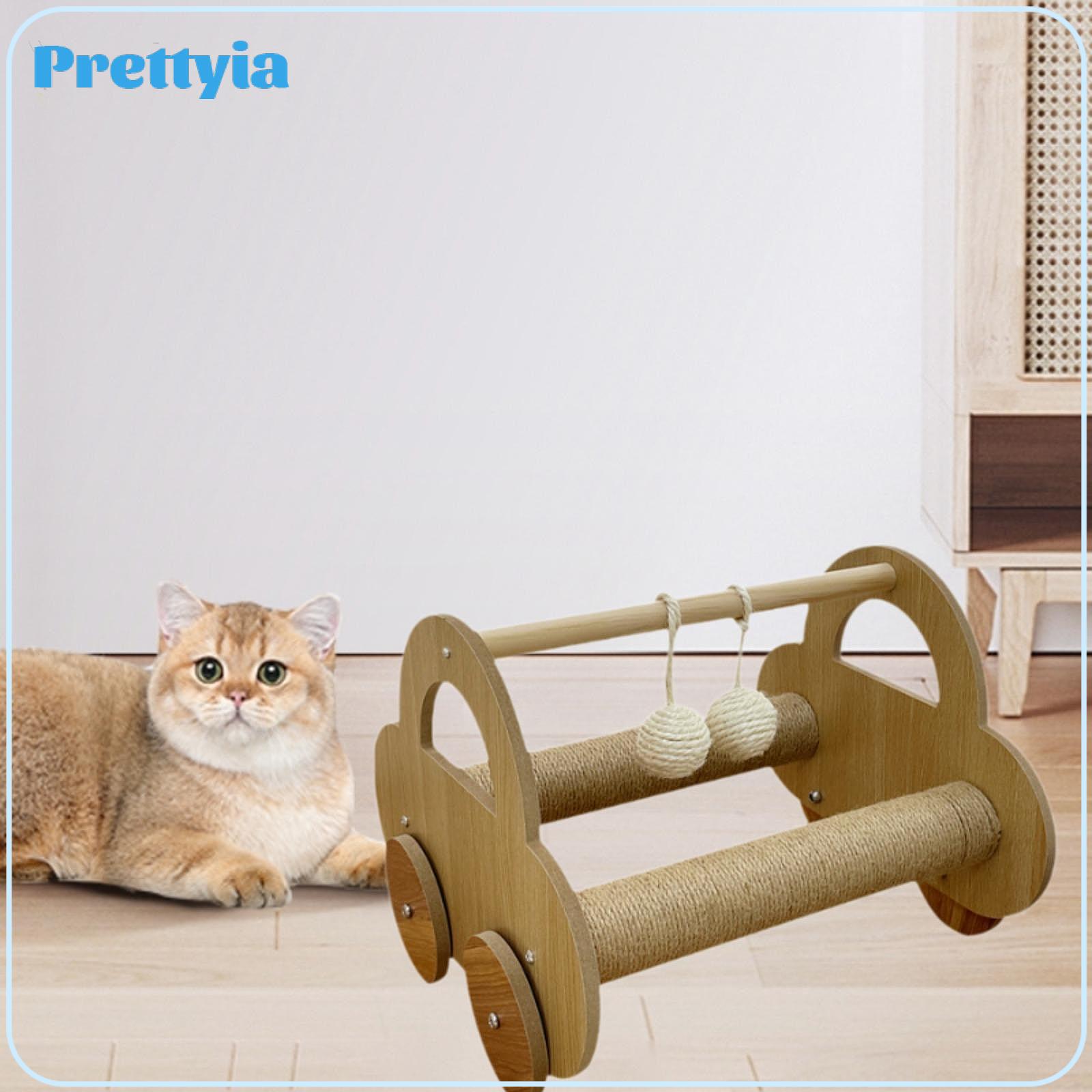 Wood Scratcher Toy Pet Interactive Toy Wear Resistant Versatile Cat Scratching Post for Kittens Resting Grinding Playing ราคา 1,926 บาท*ส่งฟรี