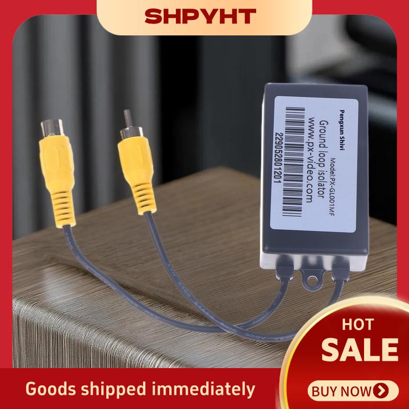 SHPYHT RCA video isolator giám sát sự can thiệp Video AV Bộ lọc video loại bỏ mạnh mẽ hiện tại NGANG HẠT bông tuyết