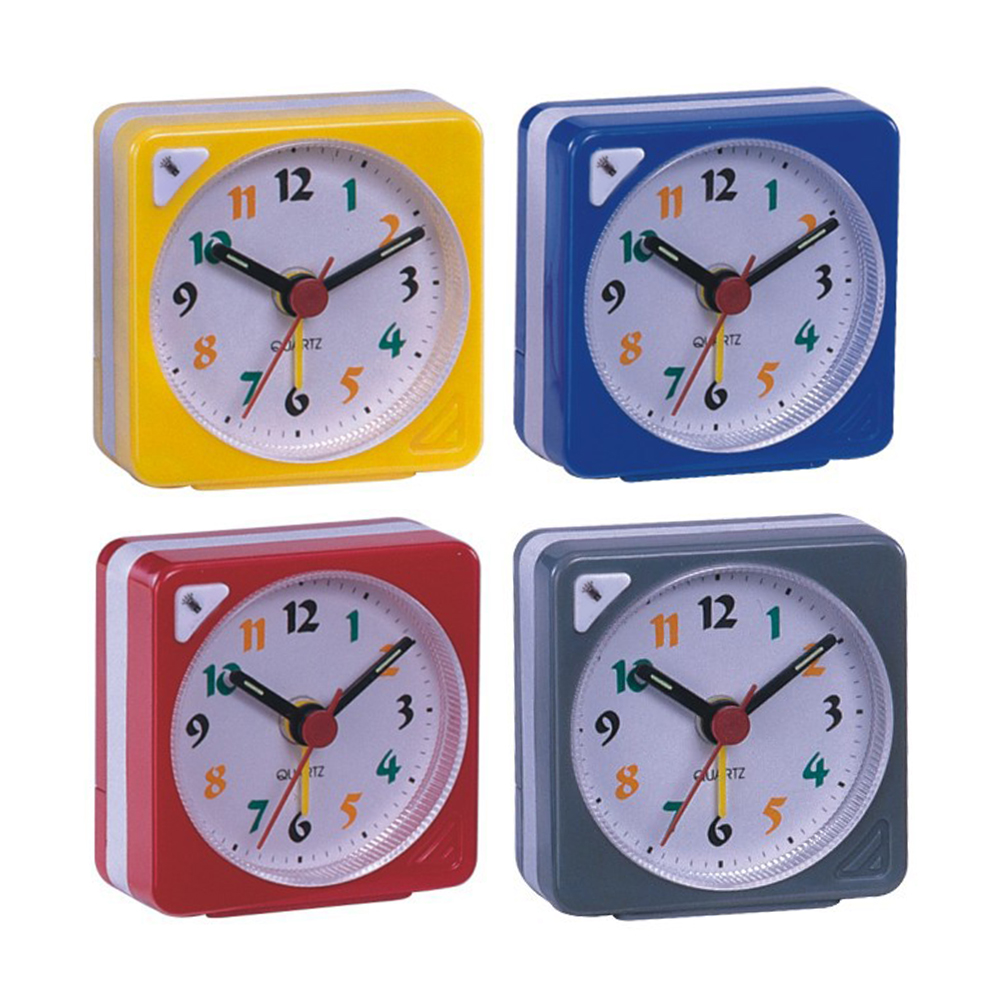 Để Bàn du lịch Văn Phòng Phòng Ngủ Hiện Đại Nhựa hoạt động bằng pin Đèn Ngủ Thiết Kế Trang Trí Nội Thất đồng hồ báo thức nhỏ