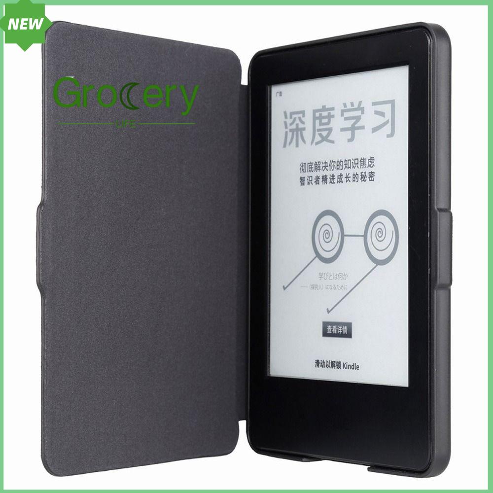 GROCERY LIFE Chống sốc Vỏ máy đọc điện tử Da Tự động ngủ/thức Vỏ bảo vệ Chuyên nghiệp Đơn giản Ốp bảo vệ wp63gw Cho Kindle 7th Generation 2014
