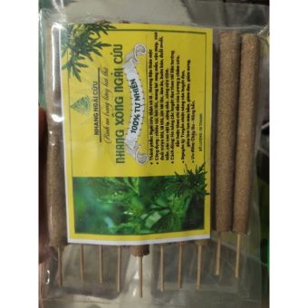 nhang xông ngải cứu 1 bao 10 thanh xông người xông nhà xông phong thủy