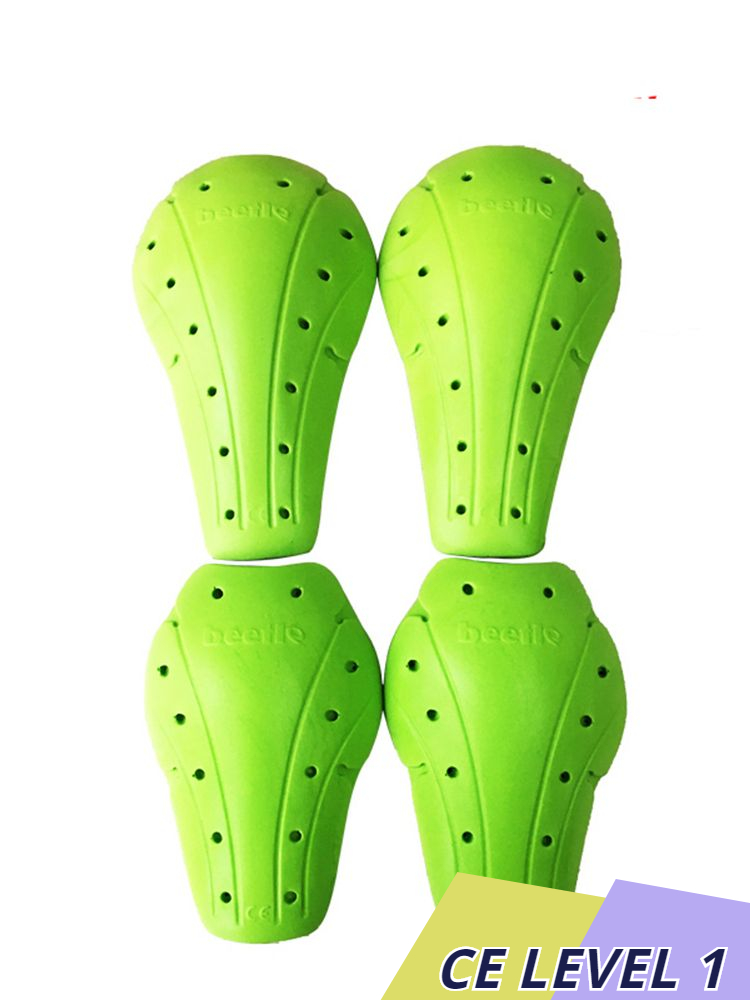 fh4ttt CE Jacket Motorcycle Protective Pads Moto Protector Motorbike Protection Equipment Elbow Shoulder Knee Safety Guard Knee & Shin Protection