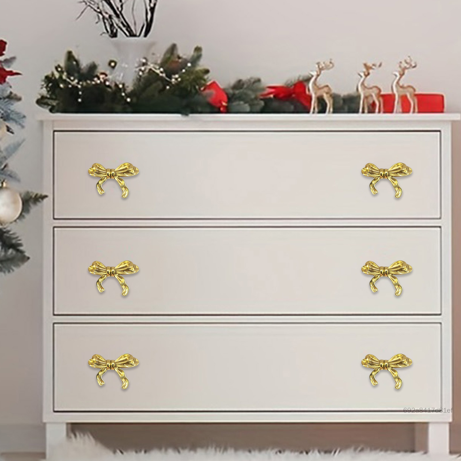 Ngăn kéo nơ bằng đồng cổ điển Kéo Tay nắm tủ trang nhã cho tủ quần áo Tủ bếp & Cửa nội thất JN1-VN