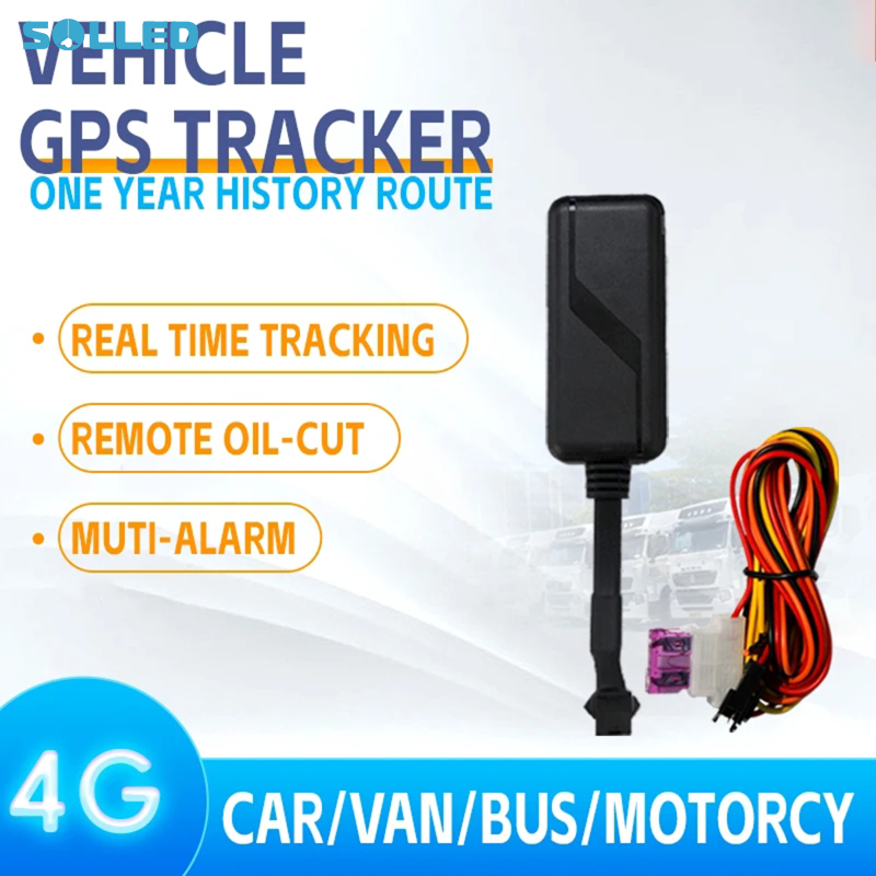 4G GPS Tracker For Vehicles, 9-100V Ultra Wide Voltage, Real-time Anti-Theft GPS Tracking Device With Intelligent Anti-Theft System, For Vehicle, Car, Person Location ราคา 400 บาท*ส่งฟรี