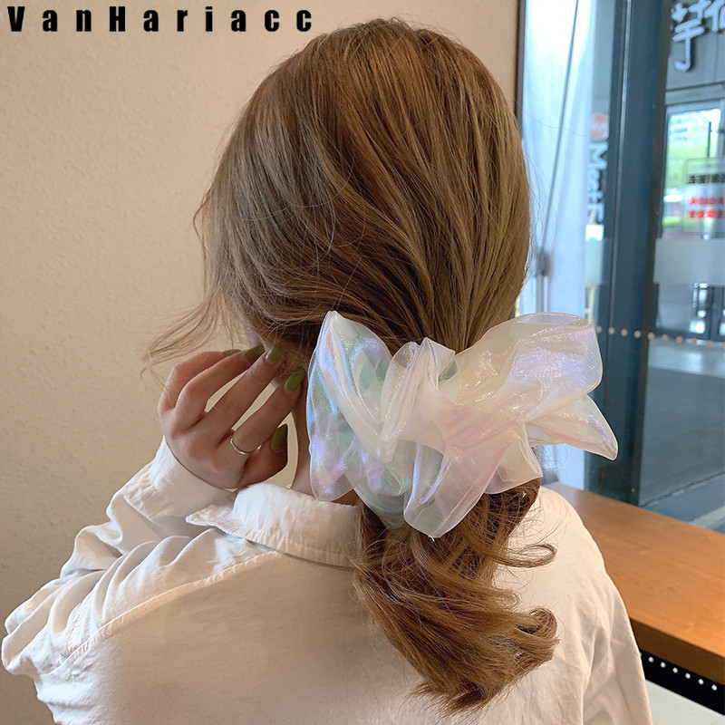 Gmai Summer Vacation Style Big Shell Hair Accessories Hair Clip Extremely Simple Style Alloy Flower Hair Clip Women'S Fashion Accessories ราคา 5 บาท*ส่งฟรี