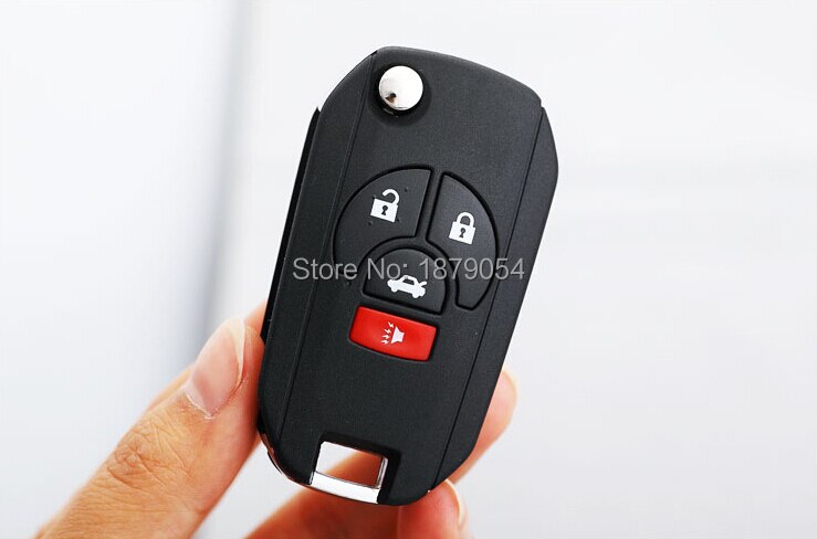 Nissan 3 1 buttons Modified flip remote key Shell (10).jpg