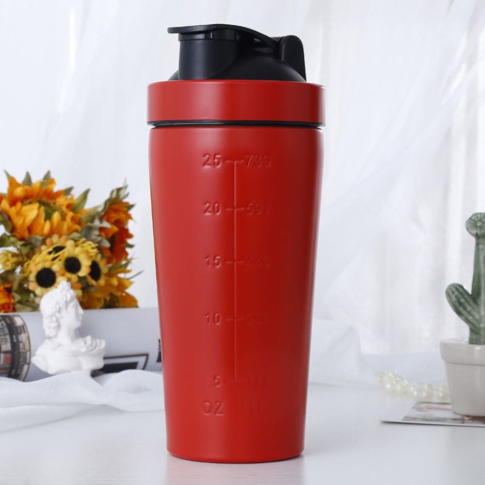 KUAIP 500ml/750ml Cốc Lắc Whey Có cân Thép không gỉ 304 Cốc nước thể thao Cốc uống trực tiếp Sức chứa lớn Chai Bột protein Thể dục thể thao - 8