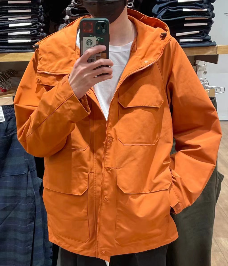 Uniqlo Waterproof Jacket High-Quality Outdoor Mountaineering