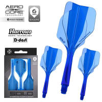 HARROWS Darts Flight - SOLO No6 Shape Integrated Flights & Shafts