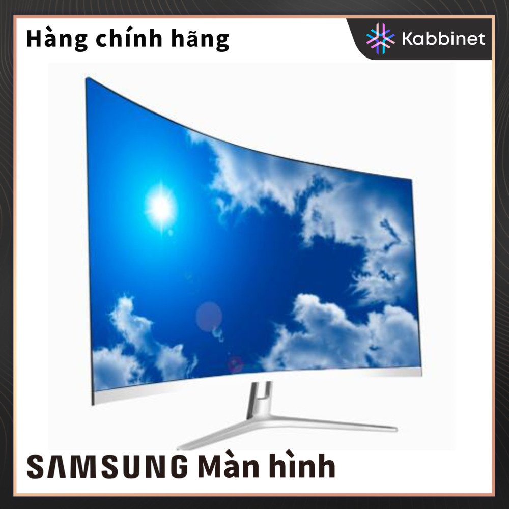 Kabbient Màn hình LCD / TFT cong trắng 24 inch 27 inch PC 60 / 75Hz Máy tính chơi game HD 1920×1080 Màn hình bảng điều khiển đường cong Giao diện HDMI SAMSUNG Màn hình