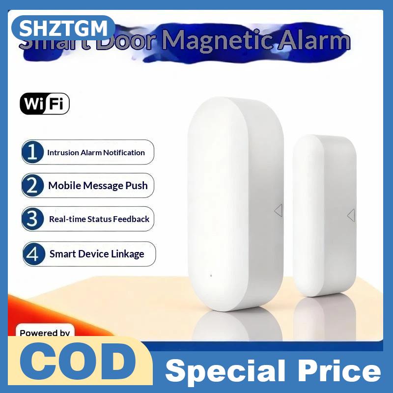 SHZTGM ZigBee ที่ติดต่อประตูหน้าต่าง3.0เซ็นเซอร์ไร้สายแบบเรียลไทม์ปลุกควบคุม APP สำหรับครอบครัวความปลอดภัยการป้องกันต้องใช้ศูนย์ Zigbee ราคา 397 บาท*ส่งฟรี