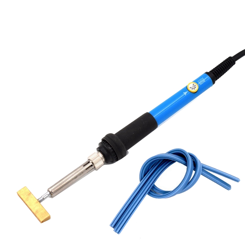 60W Soldering Iron T-Bar Bonding Soldering Iron Kit Portable Tin Welding Tools Fit for LCD Display Pixel Repair EU Plug