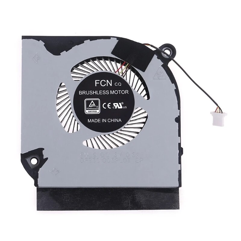 Sự lựa chọn phổ biến CPU GPU Cooler Quạt làm mát cho Acer Predator Helios 300 PH315-52 PH317-53 Máy tính chơi game Fan máy tính xách tay dc28000qef0 DC 5V 4 pin