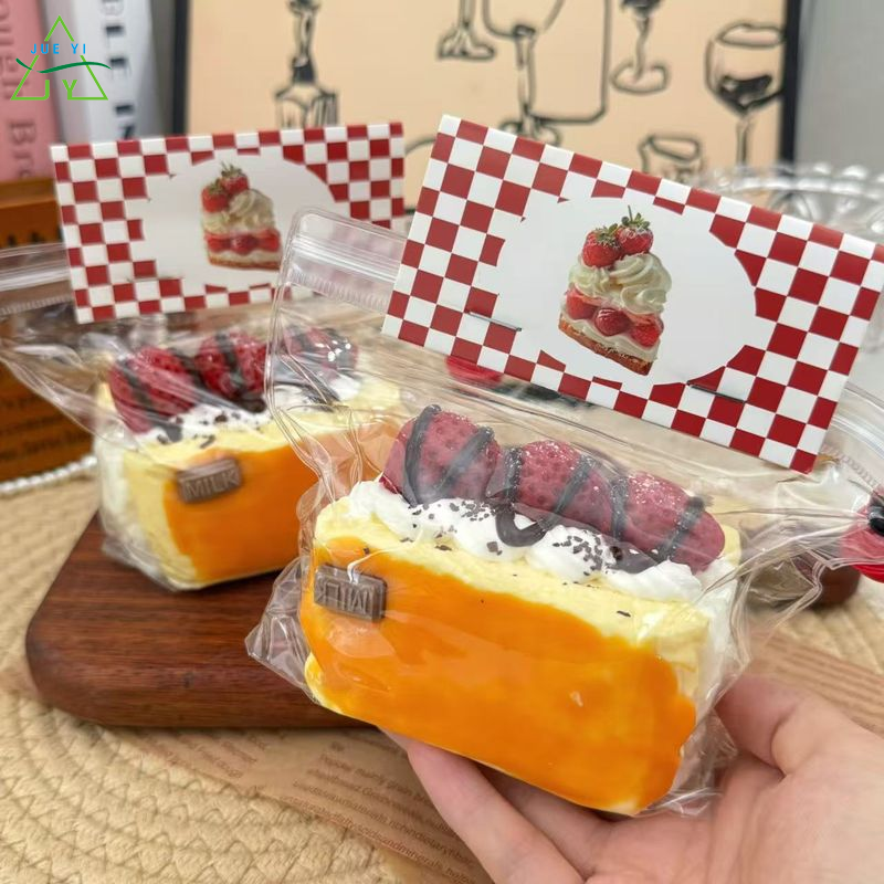 KS Realistic Strawberry Croissant Squishy Toy for Stress Relief and Fun Play ราคา 259 บาท*ส่งฟรี