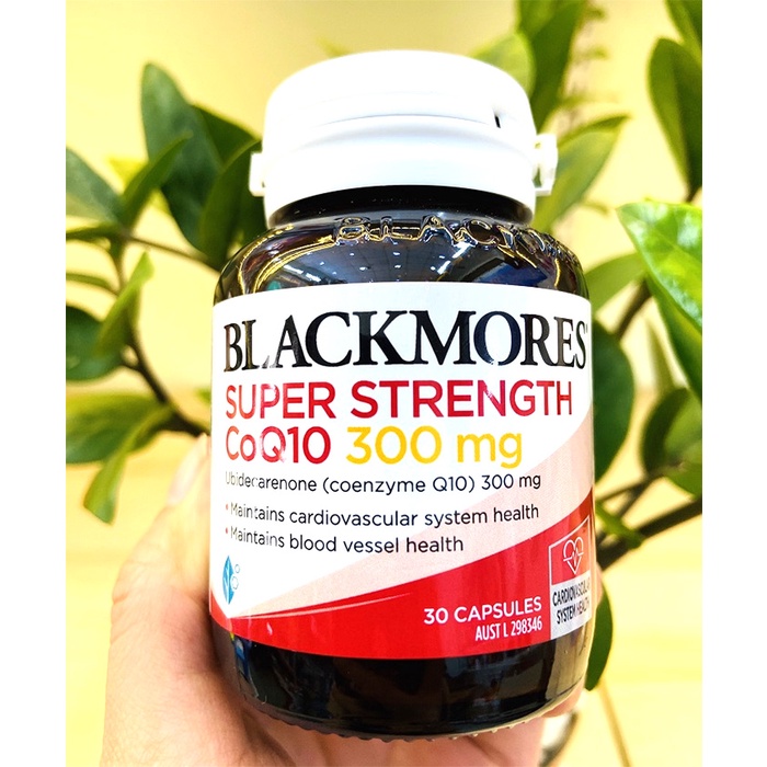 CO Q10 Blackmores Úc - Viên Uống Bổ Tim Mạch Blackmores CoQ10 150mg & 300mg (30 Viên)