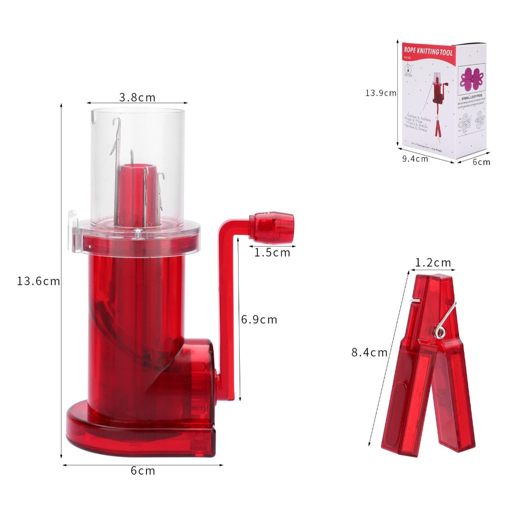 Máy đan dây len cầm tay Embellish Knitting