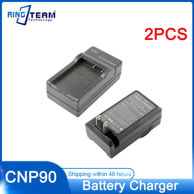 2pcs NP-90 cnp90 NP-90 np90 Pin Du Lịch phí cho Casio Exilim Zoom EX-H10 EX-H15 EX-FH100 EX-H20G máy