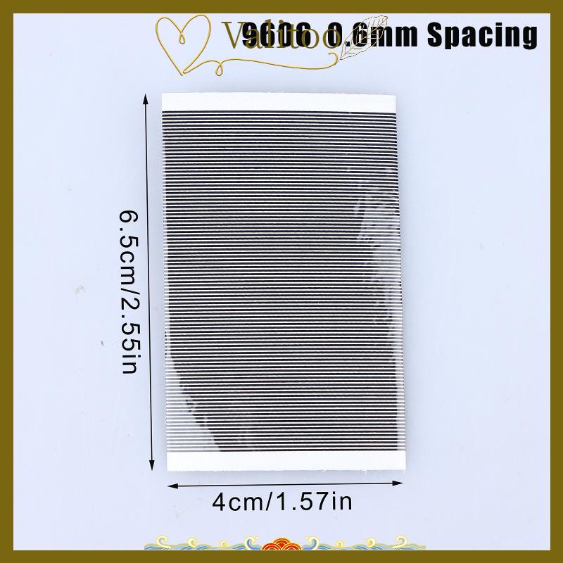 [Valitoo] Ngựa Vằn dòng dẫn điện giấy màn hình LCD máy tính điện tử Quy mô kết nối phẳng dây 0.4 0.5 0.6 2.54 mét Pitch - 3
