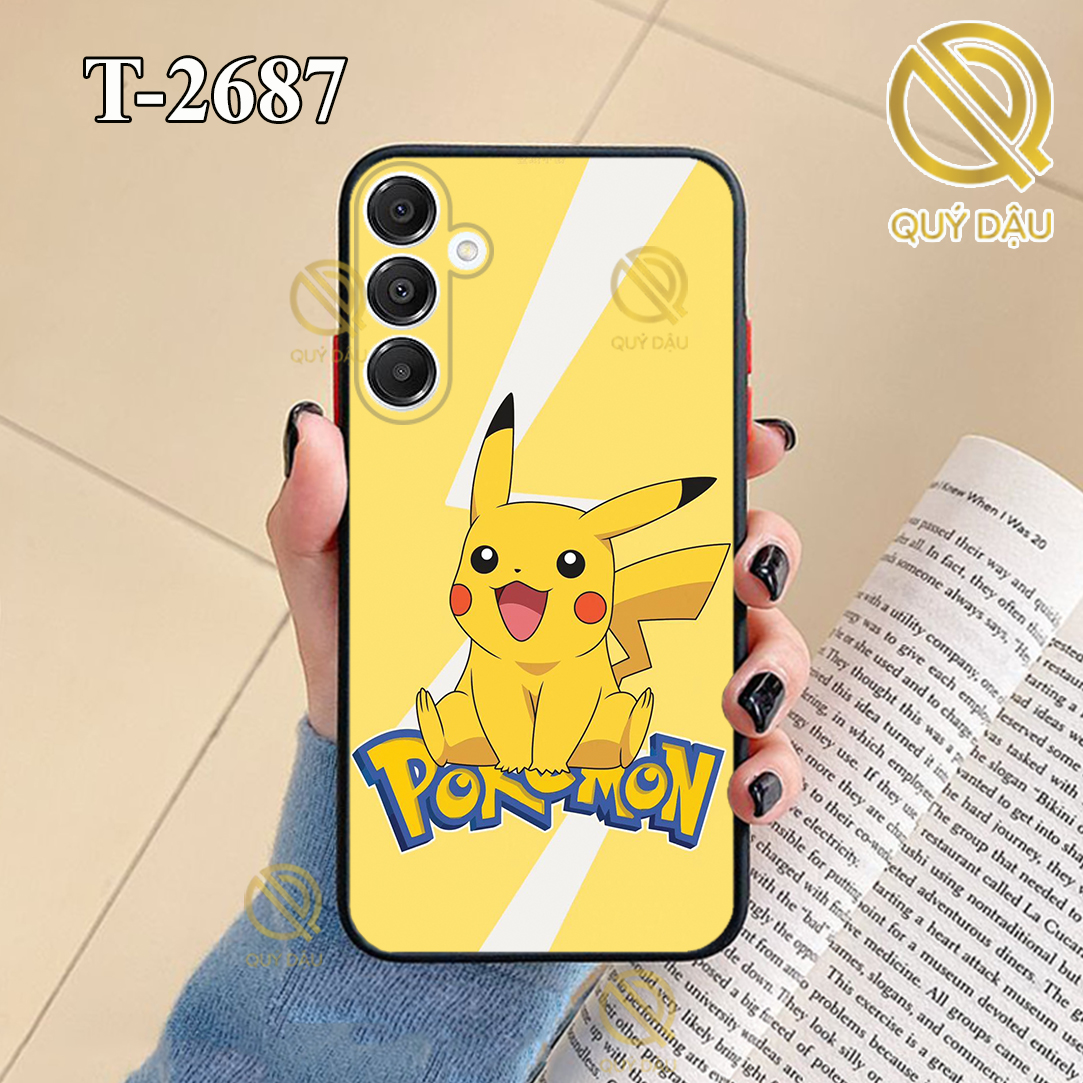 Ốp lưng Samsung A16 (4G/5G) in hình Pikachuu| Ốp chống sốc - Quý Dậu