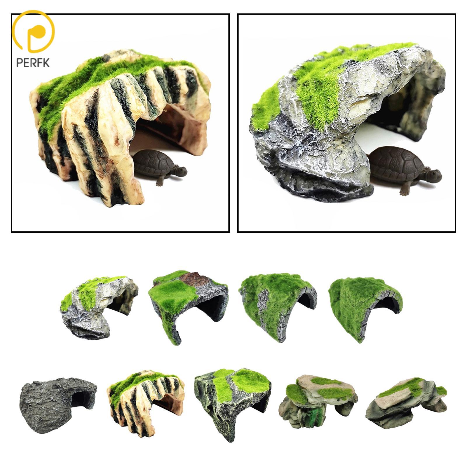 Reptile Hide Hideout Reptile Aquarium Decoration Tortoise Reptile Box ราคา 5,269 บาท*ส่งฟรี