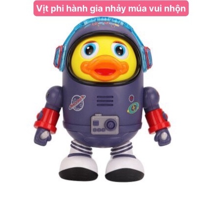 Đồ chơi Chú vịt phi hành gia nhảy múa vui nhộn theo nhạc Space Duck Dance