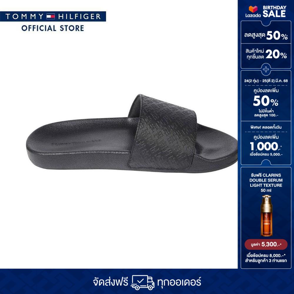 Tommy Hilfiger Women Slides Model FW0FW08525 BDS - Black ราคา 2,590 บาท*ส่งฟรี