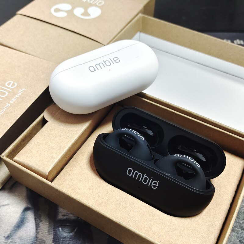Pro 1:1 Per Ambie Sound Earcuffs Orecchino Auricolari Bluetooth senza fili TWS EarHook Auricolare Sport Auricolare per iPhone Xiaomi_voghion.com