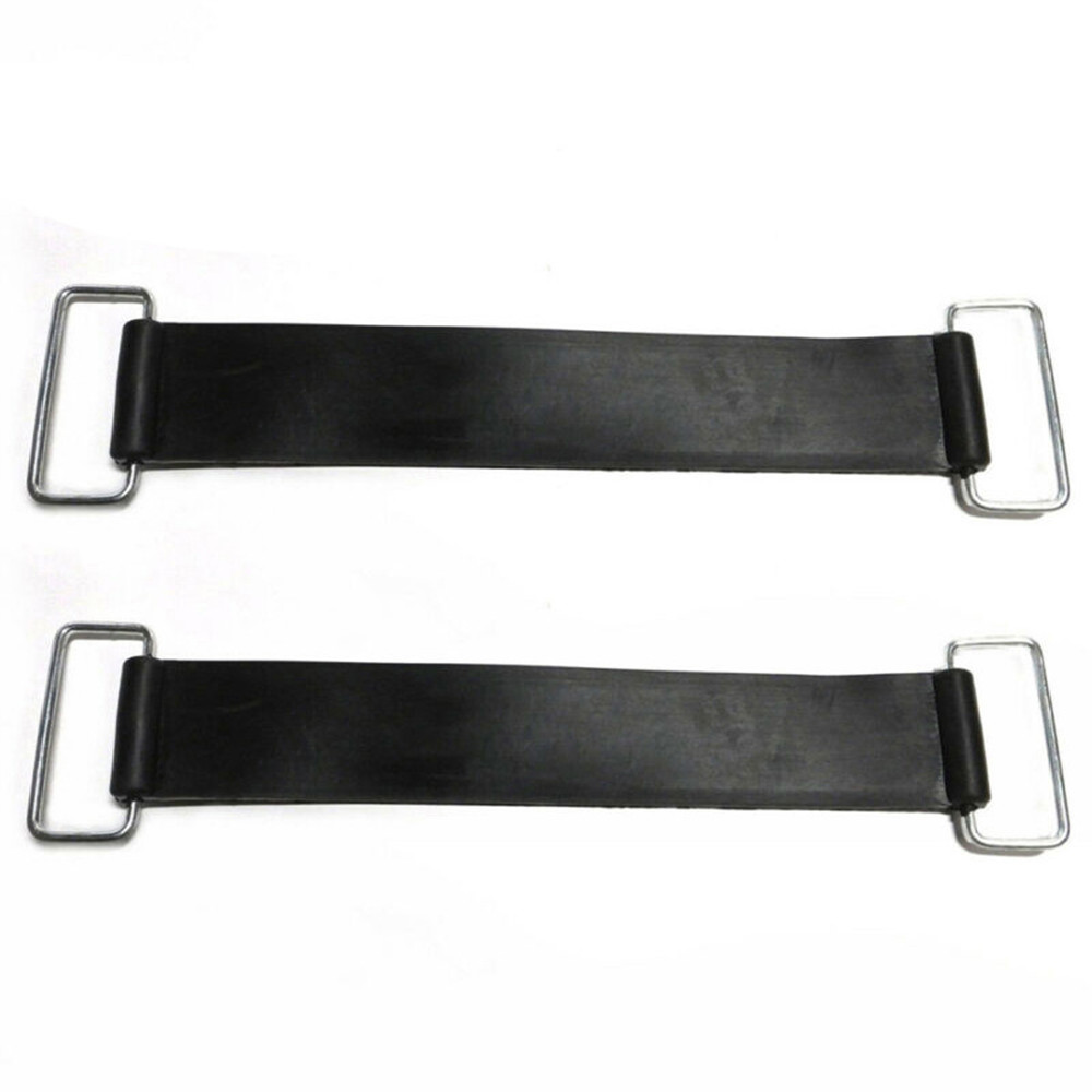 2 cái ắc quy xe máy Băng cao su dây đeo cố định giữ băng thun vành đai co giãn cho Honda Yamah/A suzuk/I 18-23cm