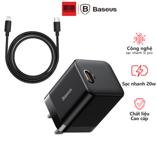 Củ sạc nhanh 20w Baseus Super Si Pro Quick Charger 1C 20W hỗ trợ sạc nhanh cho iphone thumbnail