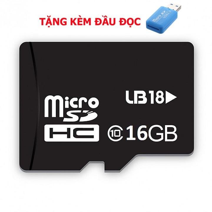 Thẻ nhớ 16GB Micro SDHC Class 10