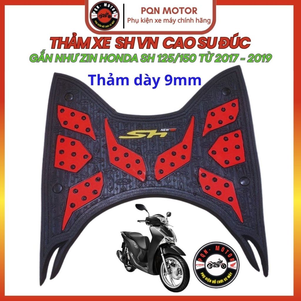 Sh 2017-2019 Thảm để chân (Loại xịn) có nút bịt ốc Ảnh thật Sp
