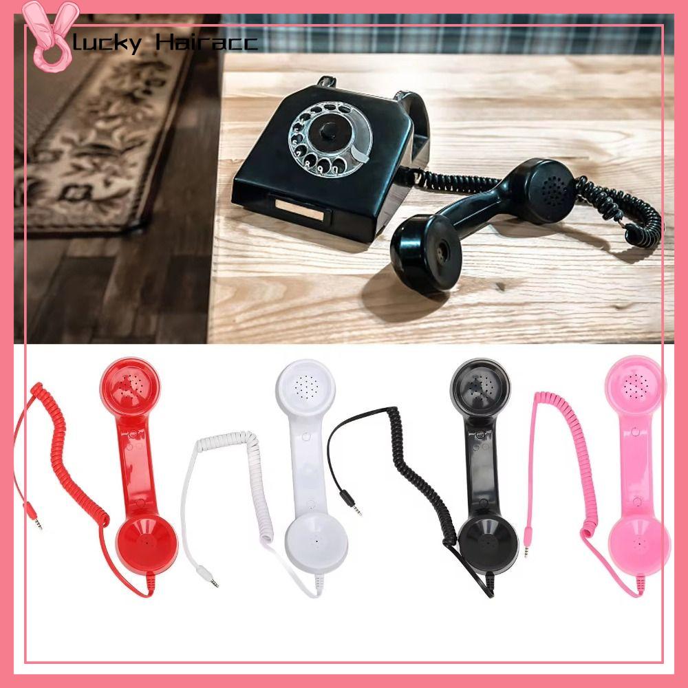 LUCKY HAIRACC Chống bức xạ Điện thoại cầm tay Cầm tay Micro Bộ thu tín hiệu di động Hoài cổ Bền Bộ thu điện thoại Dành cho điện thoại di động máy tính