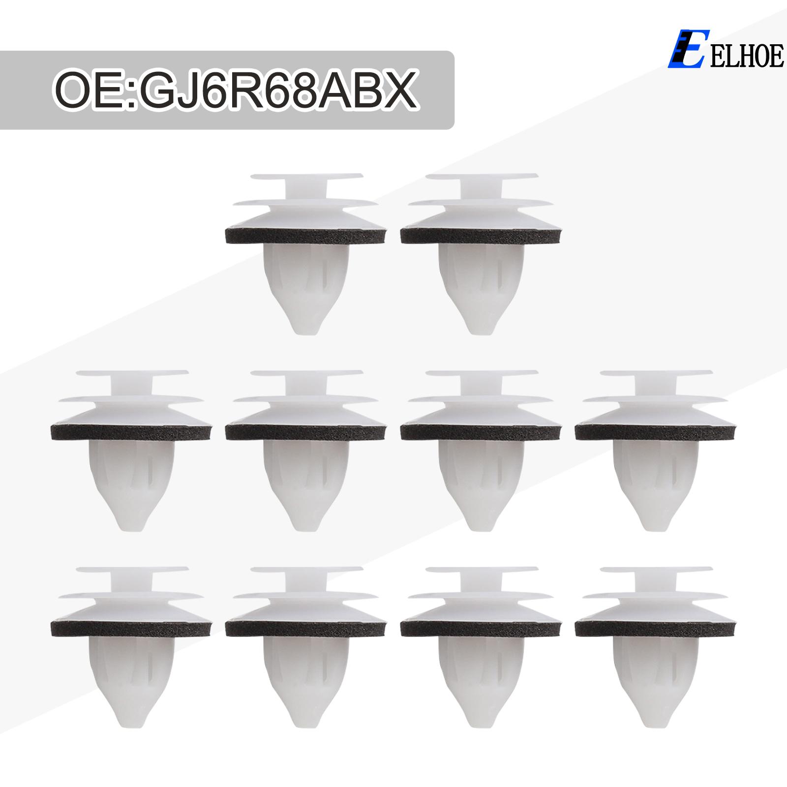 【EELHOE】 For Mazda Vehicle Clip Set 10pcs For Doors For Miata and RX8 OEM GJ6R68ABX [New product release][Large Inventory] ราคา 129 บาท*ส่งฟรี