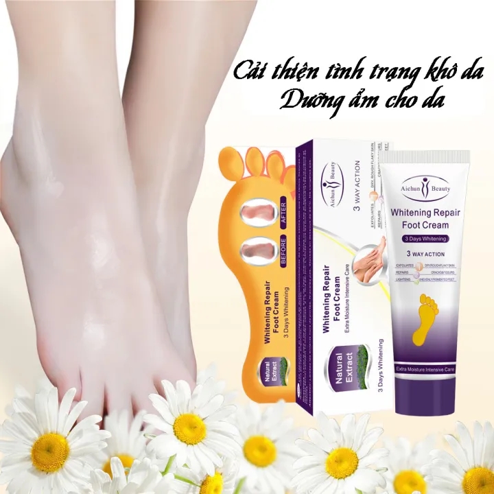 Whitening repair foot cream Crack cream heel cream prevent chapped skin repair chapped domestic medium genuine remove skin searing rough/Foot care100ML