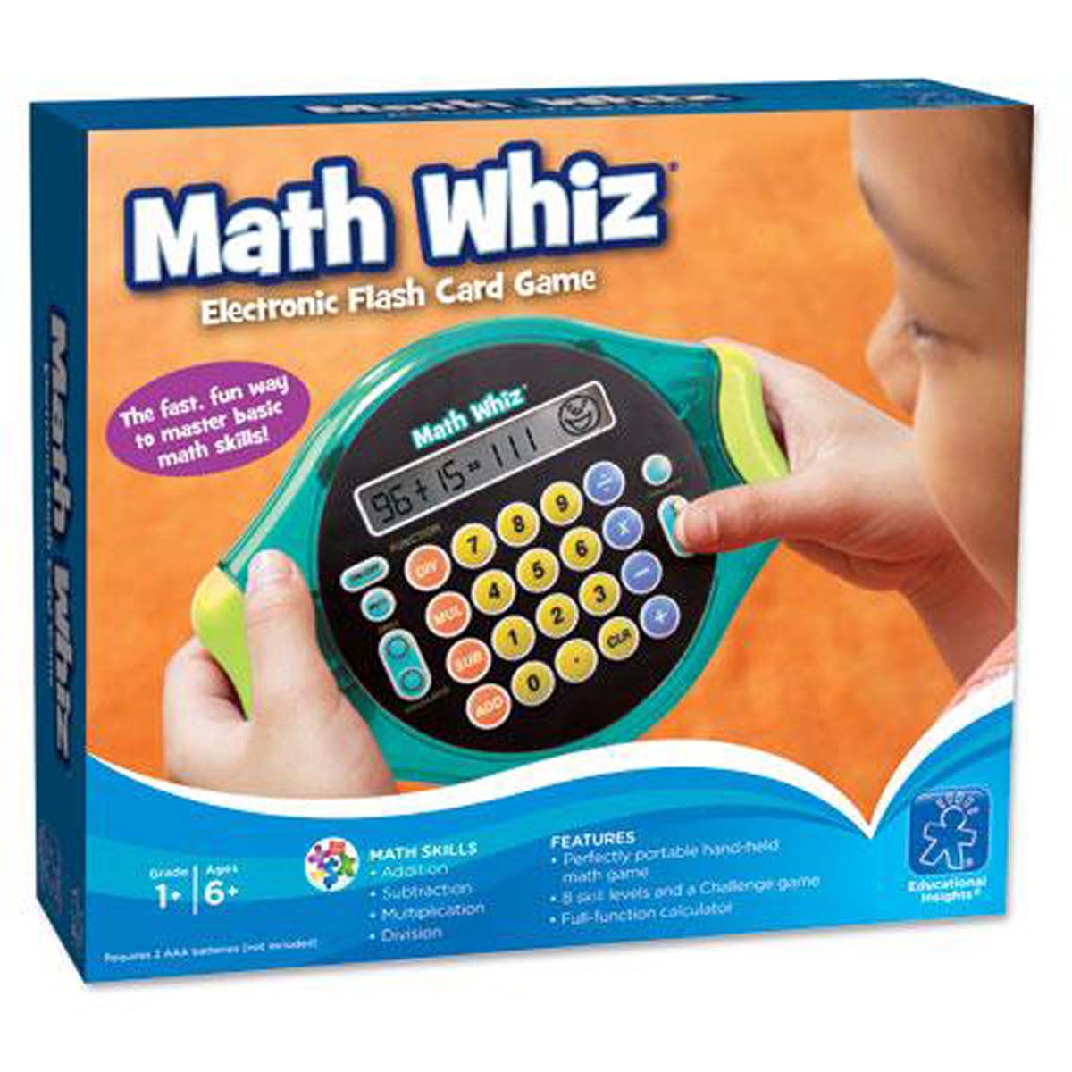 Education Insights - Máy chơi game Toán học - Math WhizTM