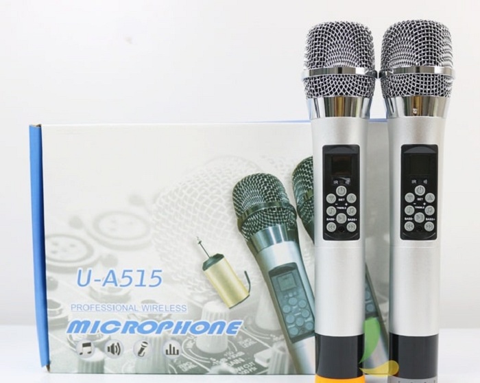 TOP 3+ Mic Karaoke Giá Tốt Micro Đa Năng Ariying U-A515 Micro Hát Rất Nhẹ