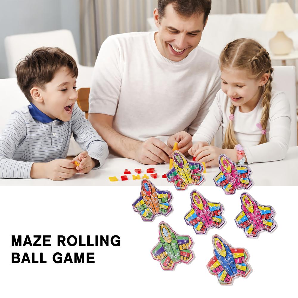Walking Bead Maze Training Educational Toys Palm Balance Maze Track Ball Toys A3B0