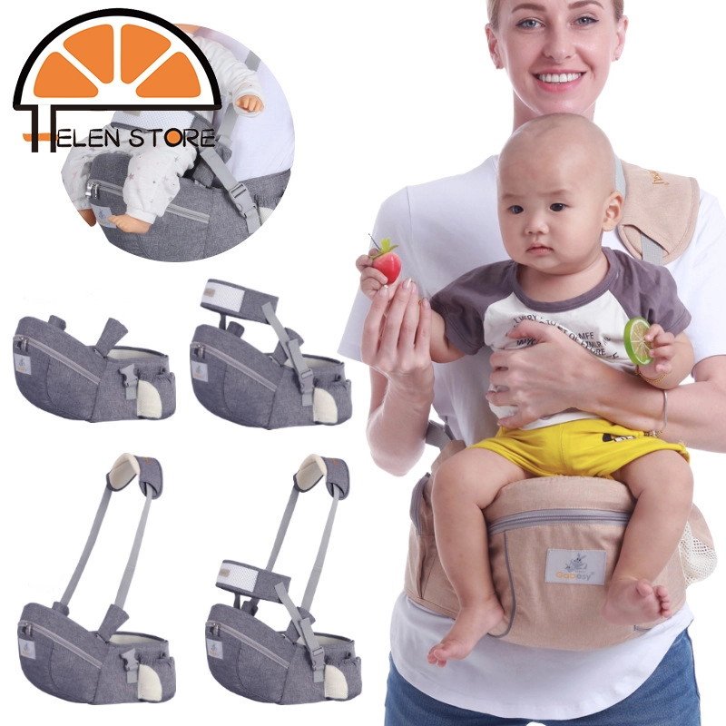ภาพหน้าปกสินค้าHS Baby sling baby sling waist stool breathable lightweight baby waist stool