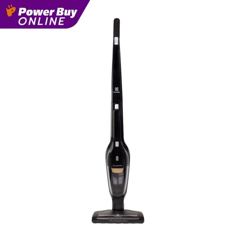 Electrolux Ergorapido Stick Vacuum Cleaner (14.4 Volts, 0.42 Liter, Color Ebony Black) Model Zb3501Eb ราคา 3,060 บาท*ส่งฟรี