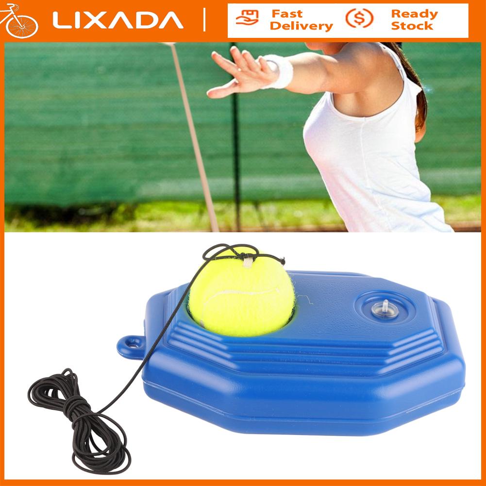 Tomvorks bóng tennis huấn luyện viên cơ sở dây co giãn một người thực hành màu xanh