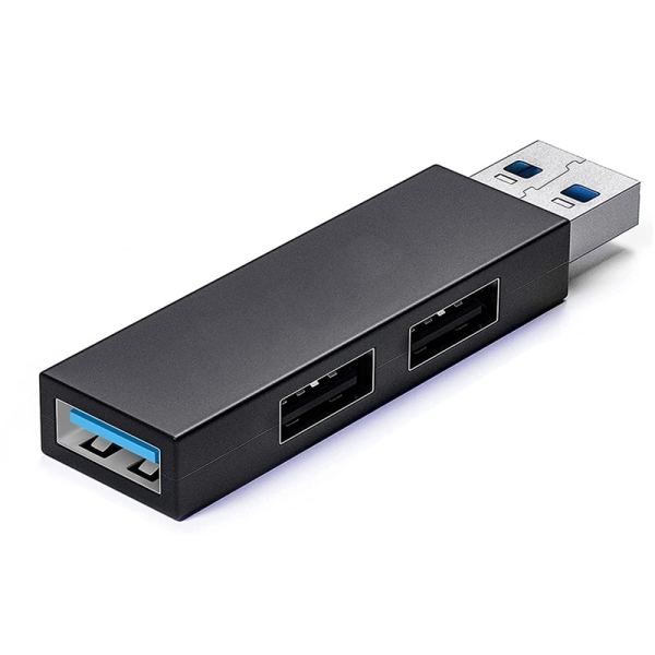 USB 3.0 Hub Splitter,USB Extender Multi Port USB Adapter 1 USB 3.0 Port 2 USB 2.0 Port,USB Hub for PC,Laptop,Flash Drive