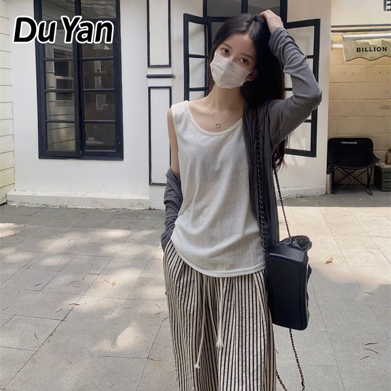 Du Yan Women's Casual Loose Vest ราคา 149 บาท*ส่งฟรี