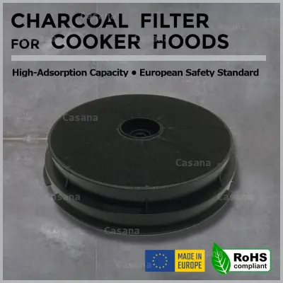 Carbon / Charcoal Filter for Cooker Kitchen Hood Compatible with EF, Electrolux, Samsung, Turbo
