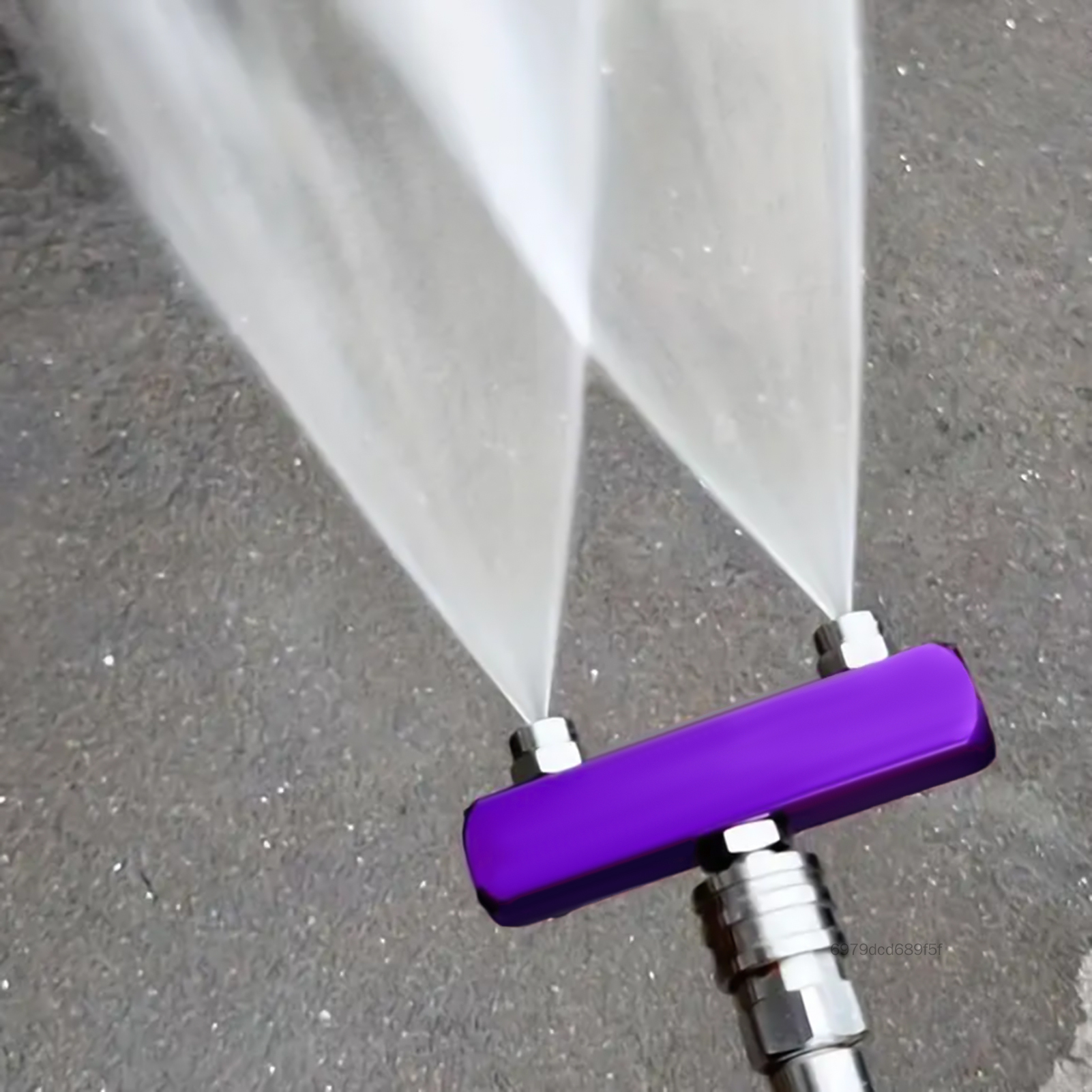 หัวฉีดสเปรย์คู่สำหรับเครื่องซักผ้าความดัน Heavy Duty Dual Spray Tip 1/4 นิ้ว Quick Plug สำหรับการล้างพร้อมกัน FD-TH ราคา 316 บาท*ส่งฟรี