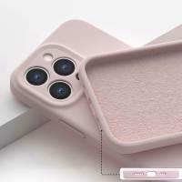 AUOVIEE เคสโทรศัพท์ซิลิโคนนุ่มเหลวสี่เหลี่ยมสำหรับ iPhone 18 17 16 15 14 11 12 13 Pro Max Plus เคสกันกระแทกแฟชั่นสีสันสดใส